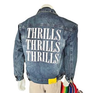 90’s Vintage Conspiracy by WESC Blue Jean Trucker Jacket Mens Size L